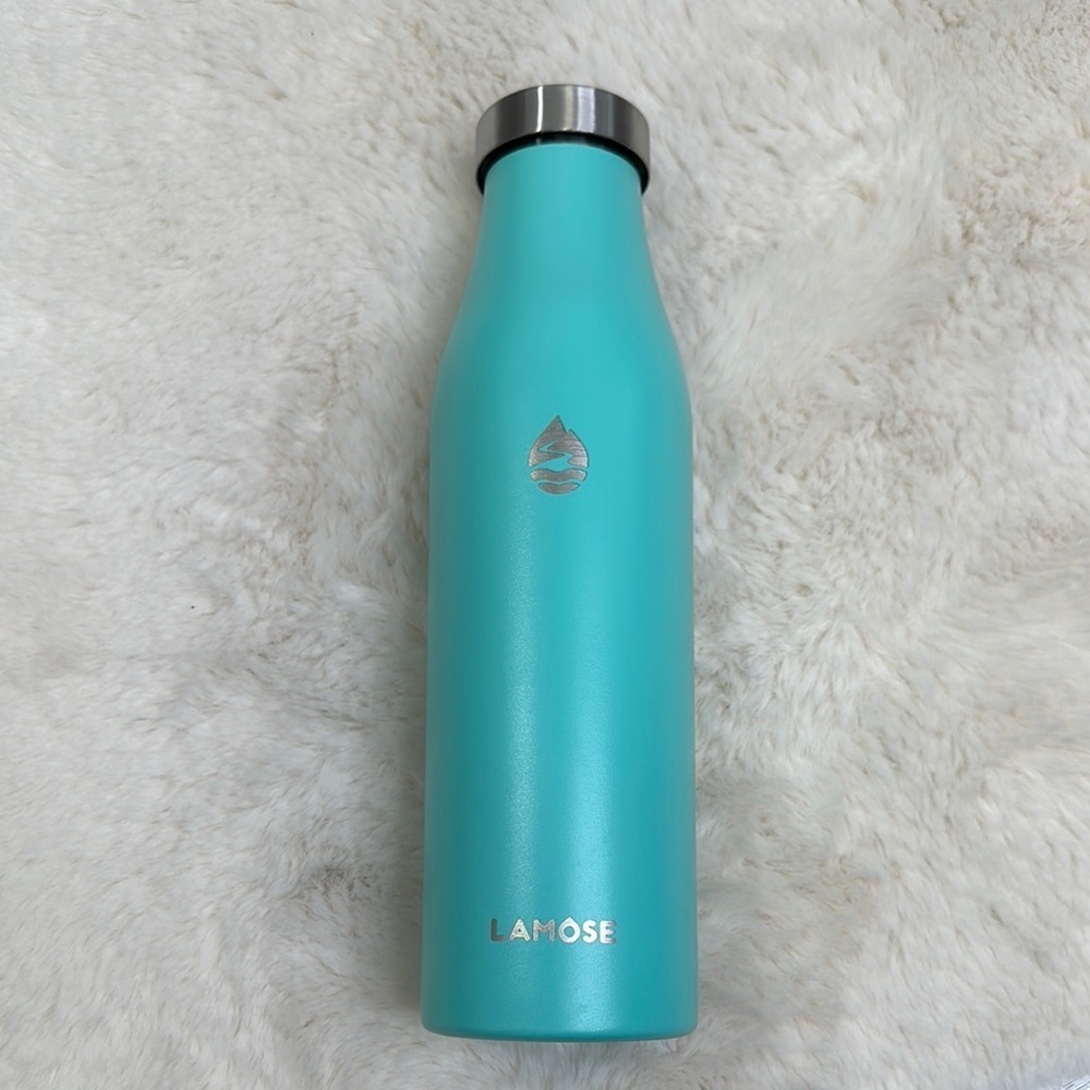 Lamose Teal Stainless Steel Water Bottle